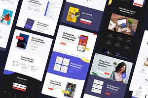 Omega - Landing Page UI Kit