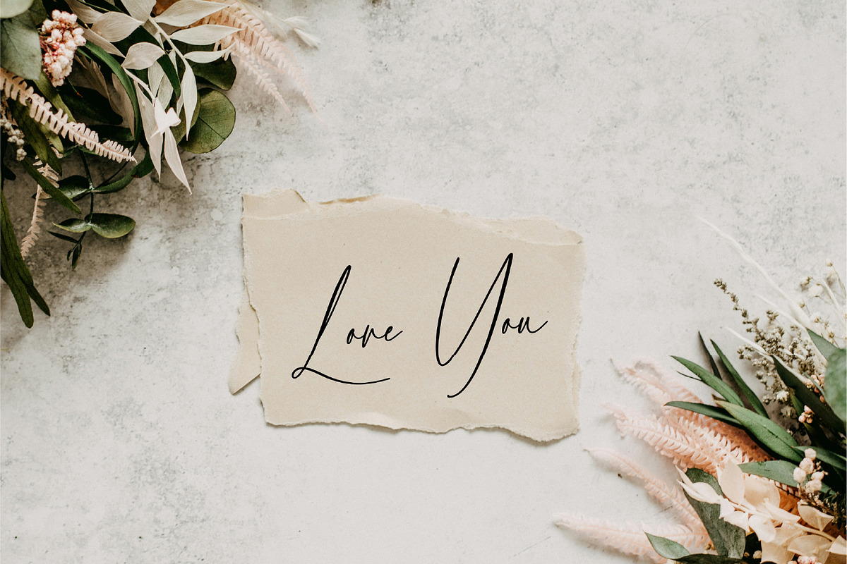 Blush A Script Font, a Script Font by Prestige Artsy Studio (Photo 5 of 9)