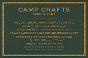 Camp Crafts, a Serif Font by Komet & Flicker (Thumbnail 12 of 12)