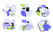 120 Flat Vector Illustrations, an Illustration by alexdndz (Thumbnail 19 of 21)