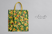 Daffodils seamless pattern, a Pattern Graphic by SirenaArt (Thumbnail 8 of 11)