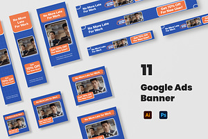 Transportation App Google Ads, a Templates & Theme by Rahardi Creative