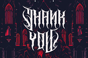 Cathedrave – Gothic Blackleter Font, a Blackletter Font by Letterara (Thumbnail 15 of 15)