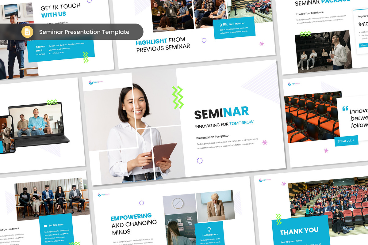 Seminar Presentation Slides, a Presentation Template by Antstheme (Photo 1 of 2)