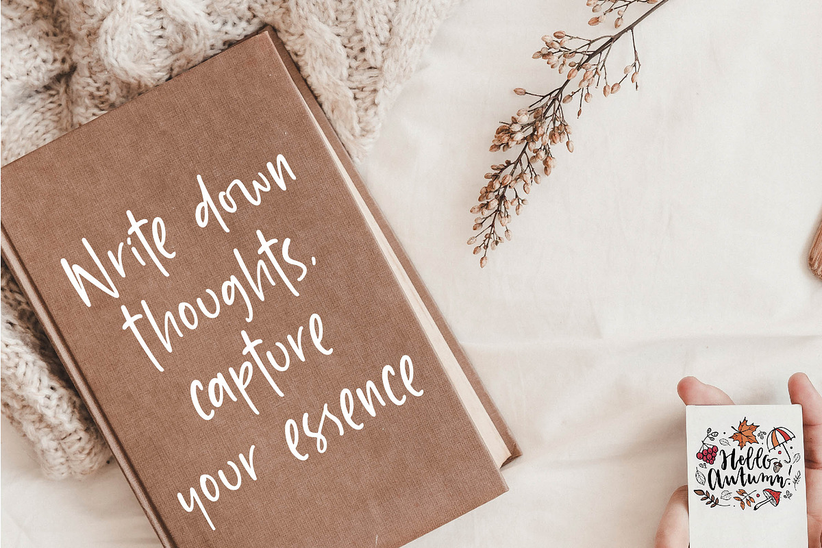 Pearlight Notespage, a Handwritten Font by Integritype Studio (Photo 11 of 15)