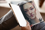 Photorealistic Sketch Book Mock-ups, a Print Template by denisespinoza (Thumbnail 6 of 6)