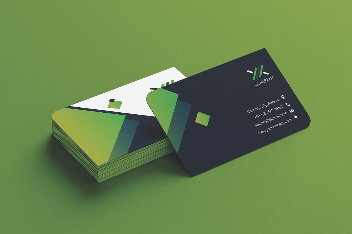 Business card template, a Business Card Template by Workhu (Photo 2 of 5)