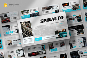 Car Automotive Google Slides, a Presentation Template by fluffstudio