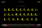 Brutal Rioter Typeface, a Script Font by alit design (Thumbnail 16 of 20)
