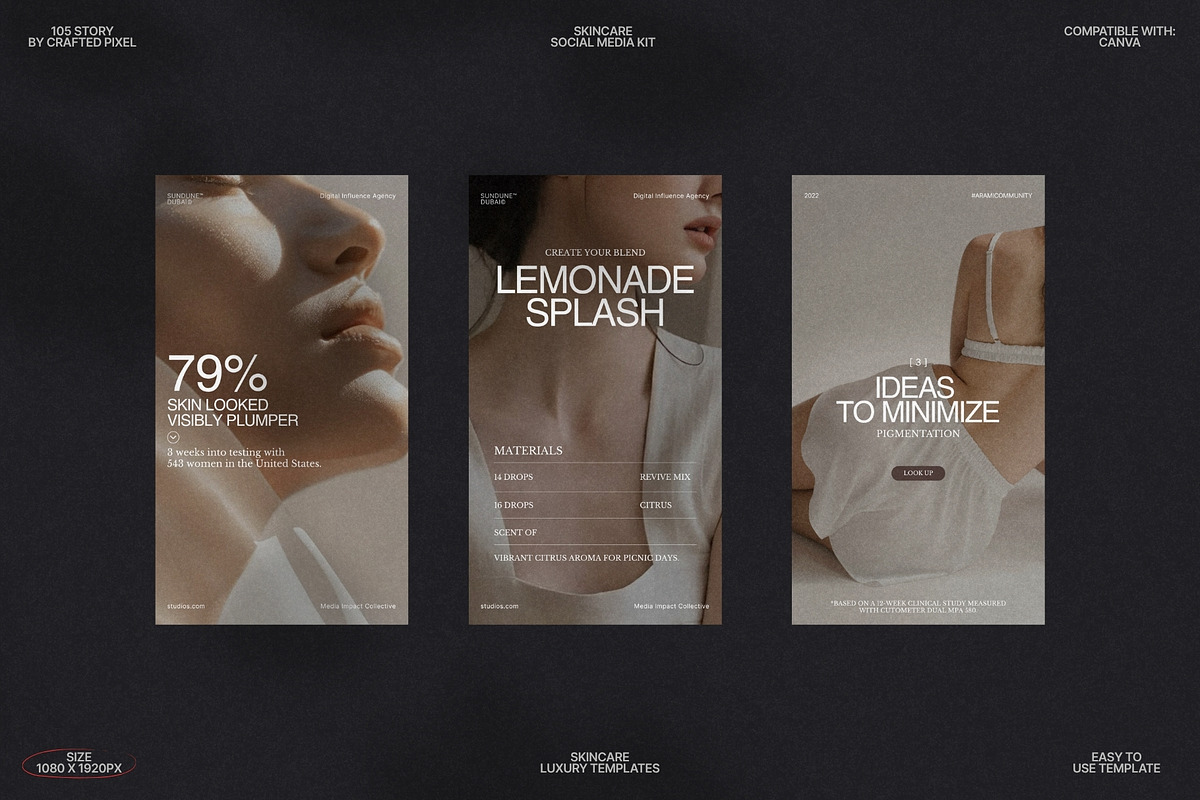 Minimal Story Kit for Skincare preview 8