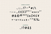 Elastique Stylo Rough - 10 Fonts, a Sans Serif Font by type peace (Thumbnail 13 of 16)