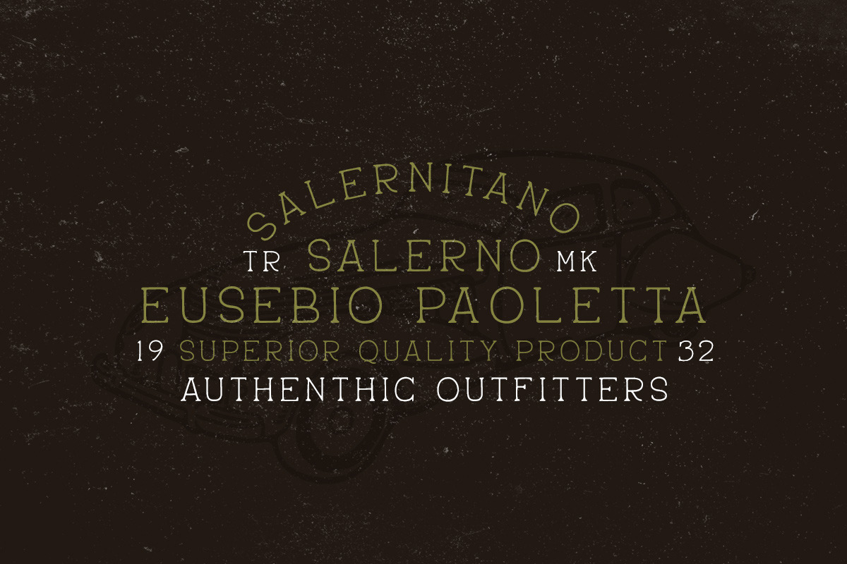 Pantaleone Vintage Typeface, a Serif Font by Rillatype (Photo 6 of 9)