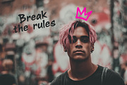 Graffiti Tagline Brave Font, a Font by Graphic Spirit (Thumbnail 3 of 11)