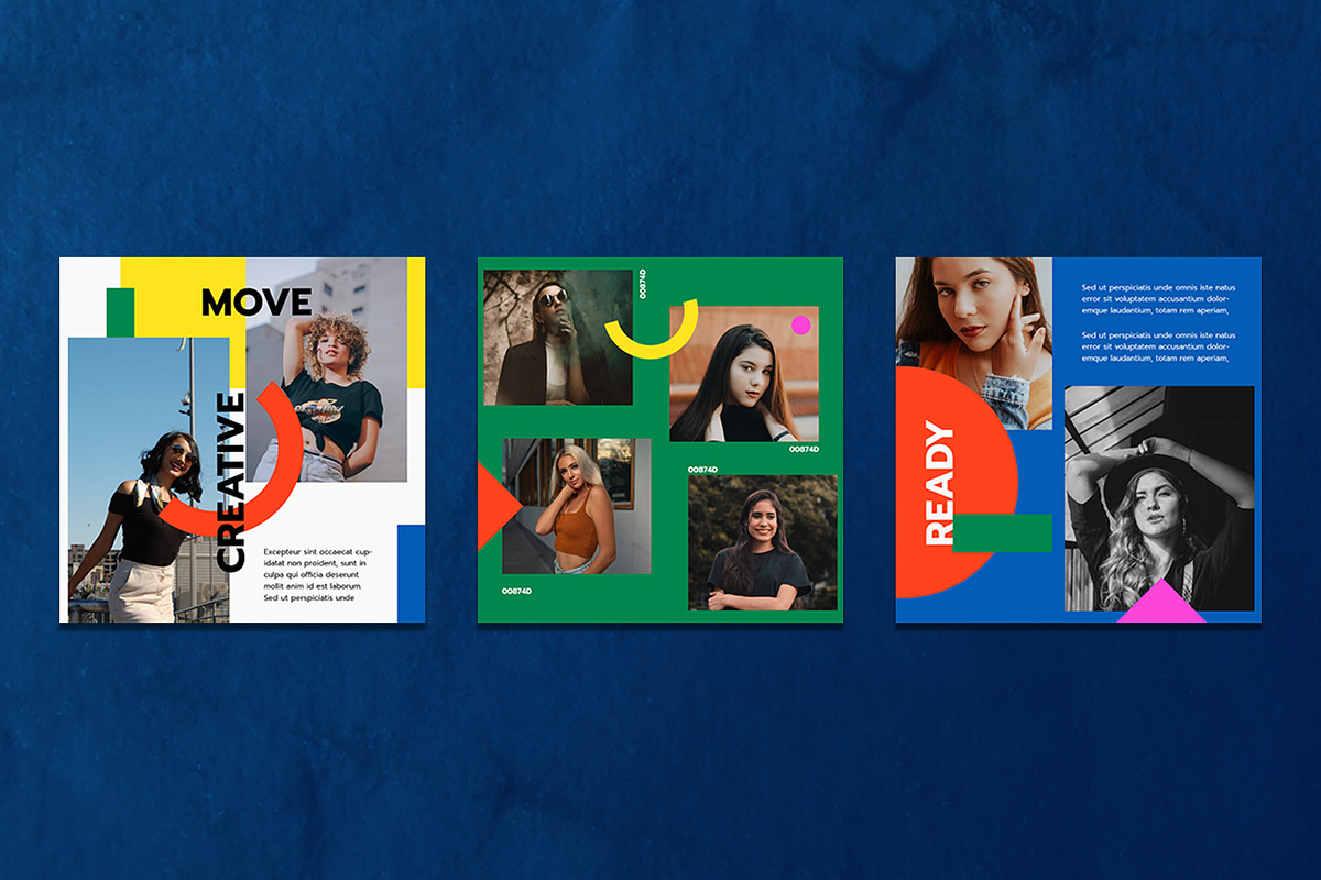 Bold Instagram Templates, a Social Media Template by Azruca (Photo 9 of 9)