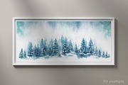 Winter in the Forest, a Decorative Illustration by LeiaSW (Thumbnail 4 of 6)
