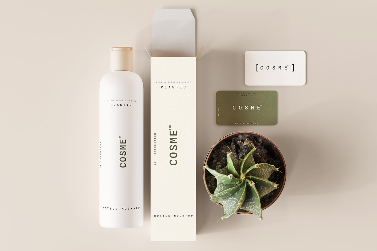 Disc Top-Cap Bottle Mockup Bundle, a Cups & Container Mockup by pmvch (Photo 55 of 60)