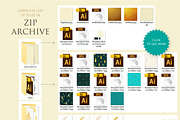 Ramadan Kareem Collection. Elements, a Decorative Illustration by O'Gold! (Thumbnail 14 of 15)