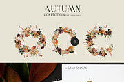 AUTUMN FLORA watercolor floral fall, a Seasonal Illustration by Lana Elanor (Thumbnail 10 of 11)