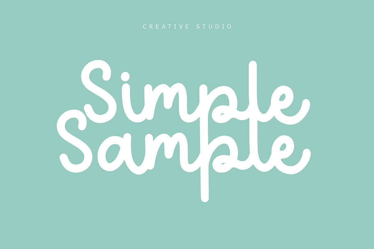 Delicimot Delicious Script Font preview 3