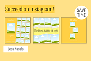 455 Canva Yellow Instagram Template, a Social Media Template by Emerald Eyes Design (Thumbnail 9 of 12)