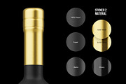 Ceramic Wine Bottle Mockup PRO, a Packaging Mockup by easymock (Thumbnail 7 of 22)