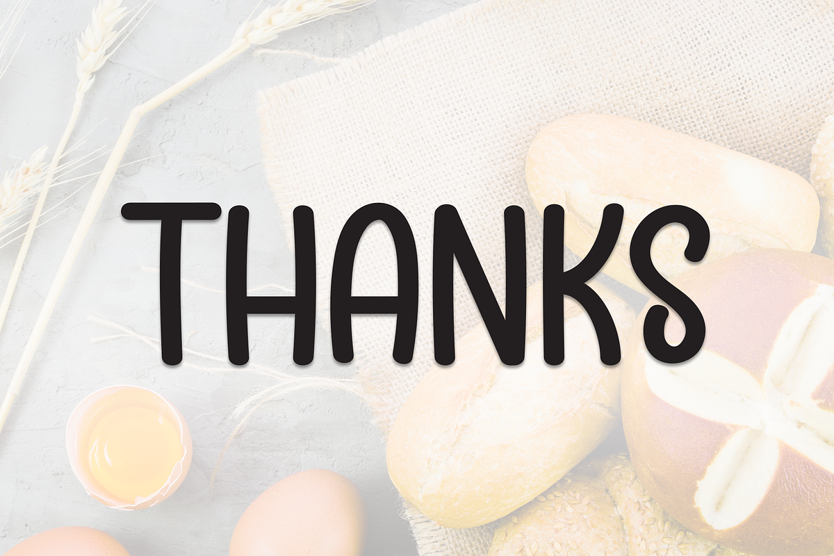 Bread Summer | Script Font, a Script Font by Scratchones (Photo 8 of 8)