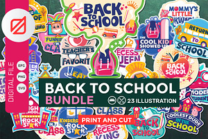 Back to School Bundle Clip-art Print