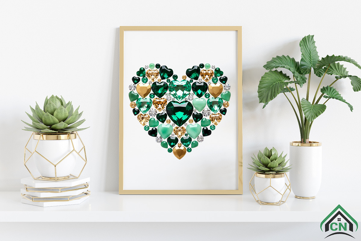 St Patrick’s Day Heart PNG, an Illustration by Craft Nest (Photo 3 of 4)