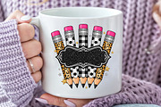 Leopard Pencil Frame Monogram PNG, a Seasonal Illustration by Rose Art (Thumbnail 4 of 4)