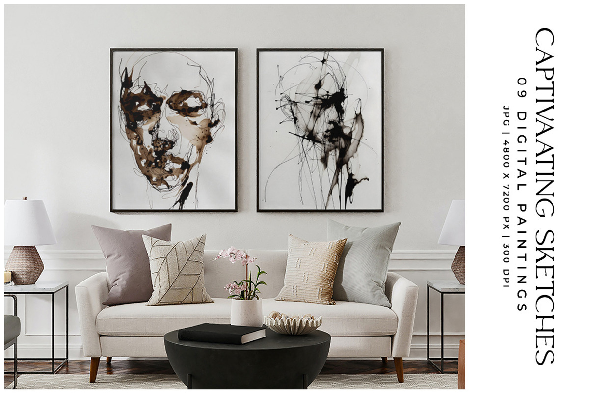 Captivating Sketches, a Decorative Illustration by Digital Art Creations (Photo 6 of 7)