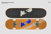 Skateboard mockup, a Mockup by Voyage Studio (Thumbnail 2 of 3)