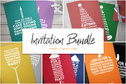 Invitation Bundle, an Invitation Template by Designs by Justin Lynch (Thumbnail 1 of 7)