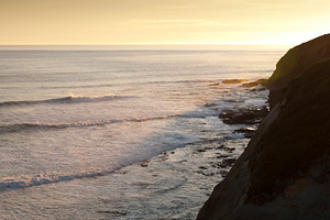 Ocean Waves Sunset, a Nature Photo by THP Creative