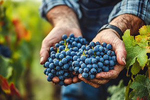 Grapes harvest in full swing, a Photo by Pavel_design