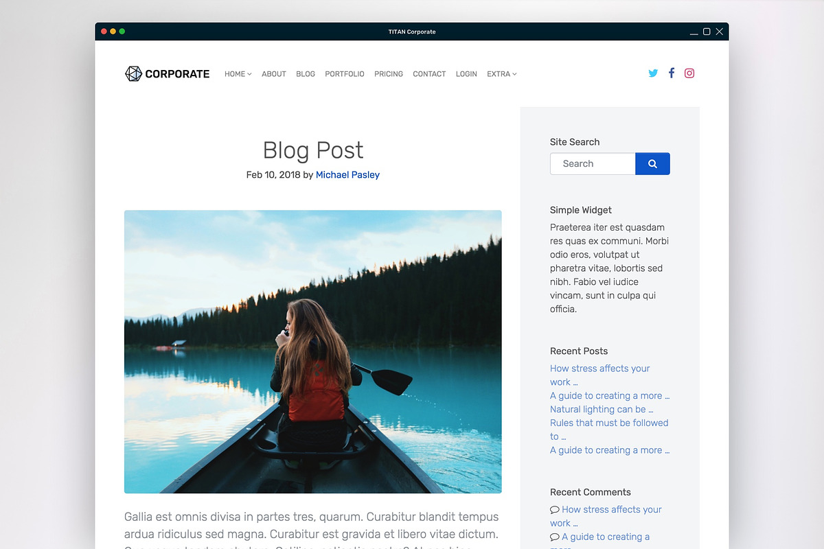 TITAN Corporate - HTML Template, a HTML Template by Themebiotic (Photo 4 of 5)