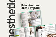 Airbnb Welcome Guide Canva Template, a Templates & Theme by TheWayfarerShoppe (Thumbnail 1 of 6)