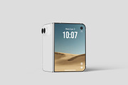 iPhone 18 Duo Mockup, an iPhone Mockup by Graphicbars (Thumbnail 5 of 11)