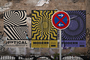 80 MODERN GEOMETRIC VECTOR POSTERS, a Texture Graphic by craftlove (Thumbnail 6 of 14)