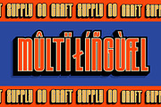 Albercio 3D, a Sans Serif Font by Craft Supply Co. (Thumbnail 5 of 8)