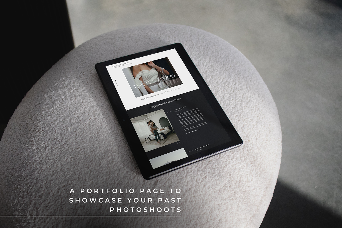 Photographer Showit Website Template, a Landing Page Template by Blush Created (Photo 14 of 20)