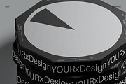 Pizza Box Mockup, a Packaging Mockup by Renderteam (Thumbnail 8 of 10)