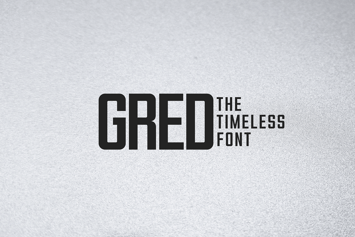 Gred Bold Condensed Font, a Sans Serif Font by Ebad Designs (Photo 1 of 6)