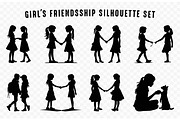 Female Friends Silhouette Vector art, a Person Illustration by Gfx Expert Team (Thumbnail 2 of 3)