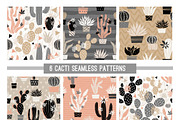 PASTEL Cactuses & Succulents BIG Set, a Decorative Illustration by Iraida_Bearlala (Thumbnail 10 of 13)