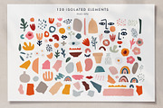 140 abstract cut out spring set, a Decorative Illustration by Tabita's shop (Thumbnail 6 of 17)