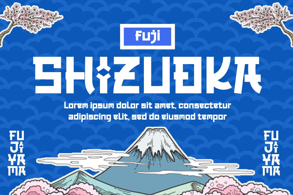 OREWA - Japanese style font, a Font by twinstd (Photo 2 of 10)