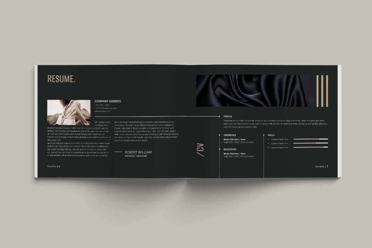 Architecture Portfolio Landscape, a Brochure Template by Pixelpick (Photo 4 of 11)