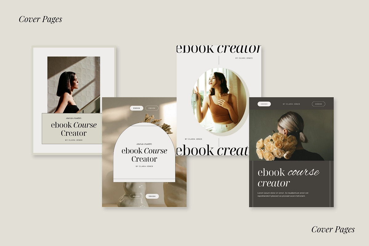 CLARA Course Ebook Canva Template preview 3