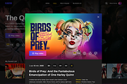 Flixster streaming service web kit, an UI Kit Template by SPACECAKE (Thumbnail 10 of 15)