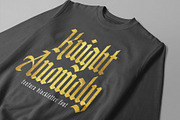 Knight Anomaly, a Blackletter Font by Arterfak Project (Thumbnail 9 of 11)